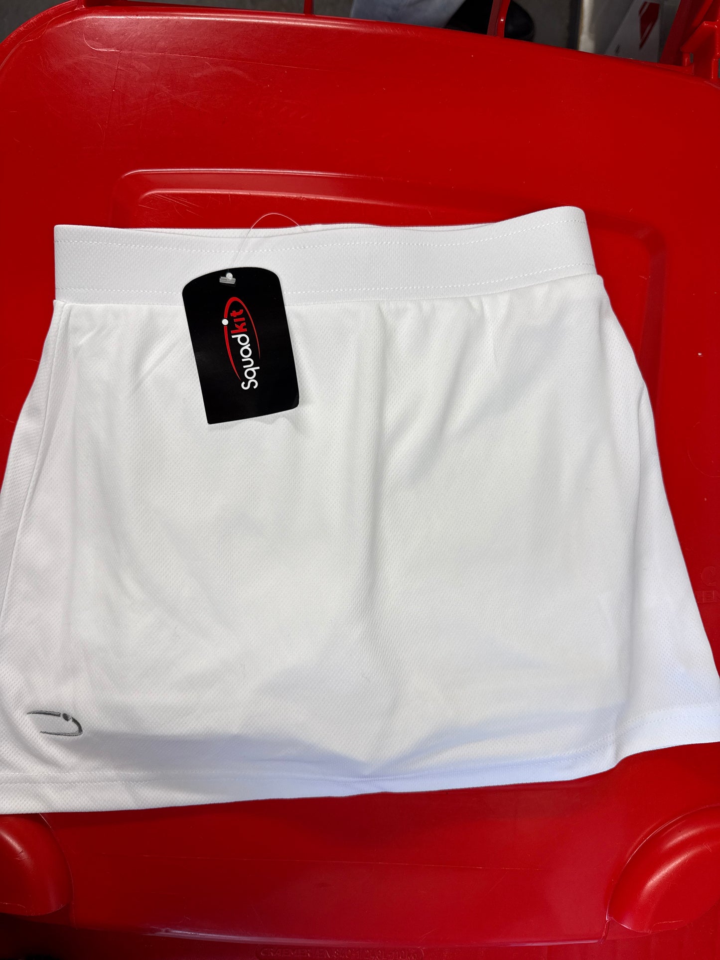 White Tennis Skort