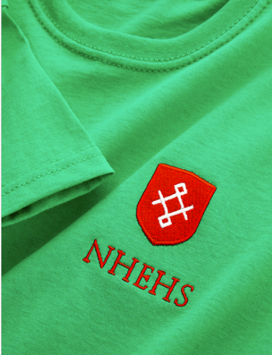 House T-Shirt Seacole (Green and Red Crested)