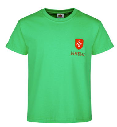 House T-Shirt Seacole (Green and Red Crested)