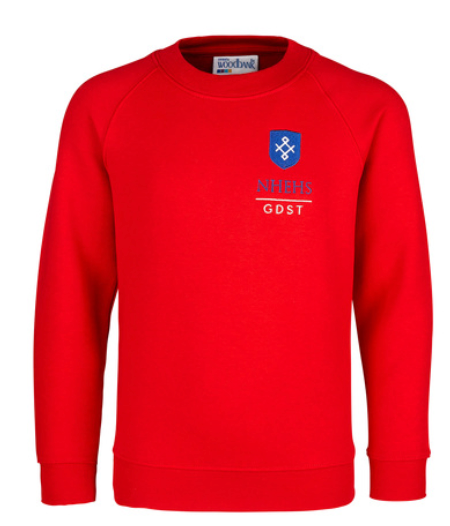 Red Crested Sweatshirt